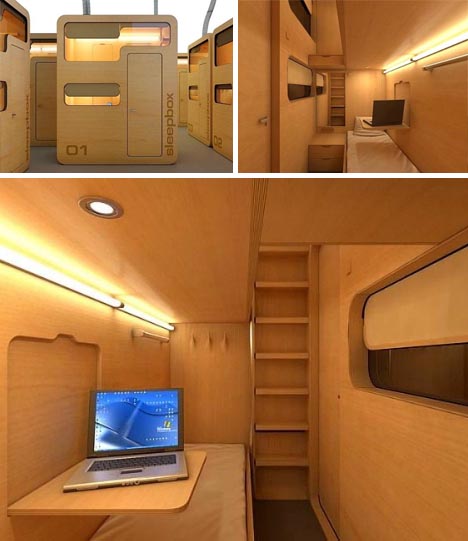 TRAVELERS DREAM. Modular Office Pod + Sleep Box.
